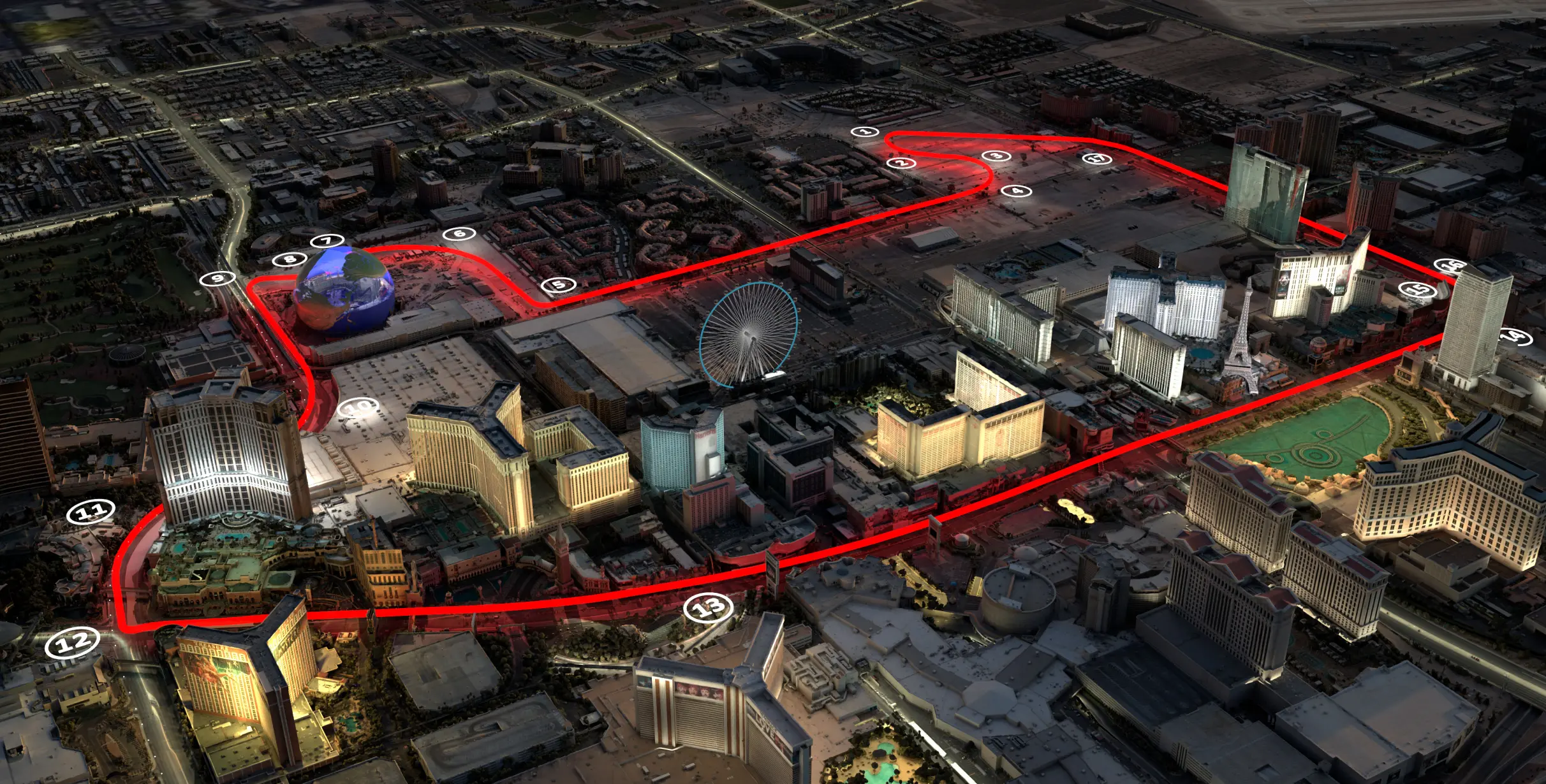 Plano Las Vegas Formula 1