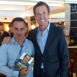 Jorge Valdano y Diego Latorre